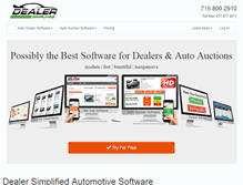 Tablet Screenshot of dealersimplified.com